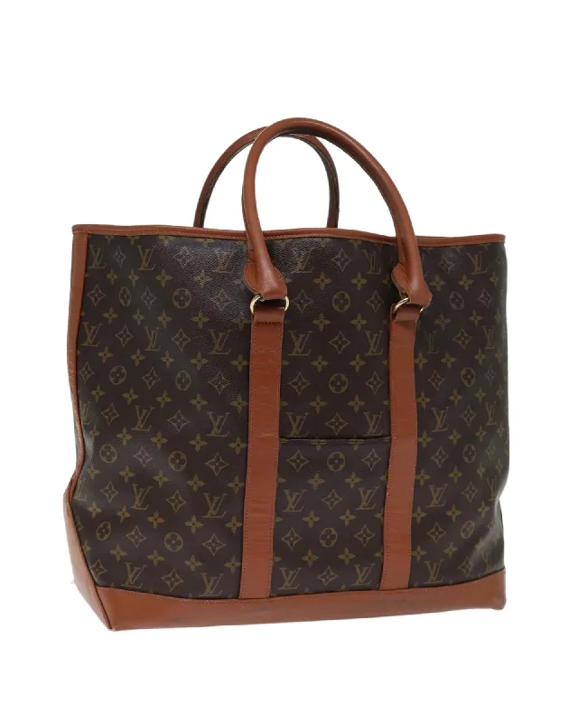 Monogram Canvas Tote Bag with Accessories - C Rank