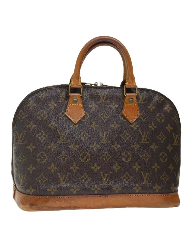 Monogram Canvas Hand Bag with Accessories - Authentic LV