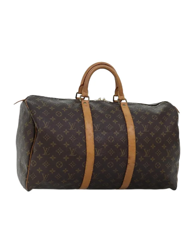 Monogram Canvas Boston Bag