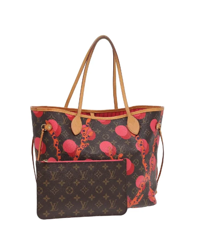 Monogram Canvas Tote Bag with Dust Bag and Pouch