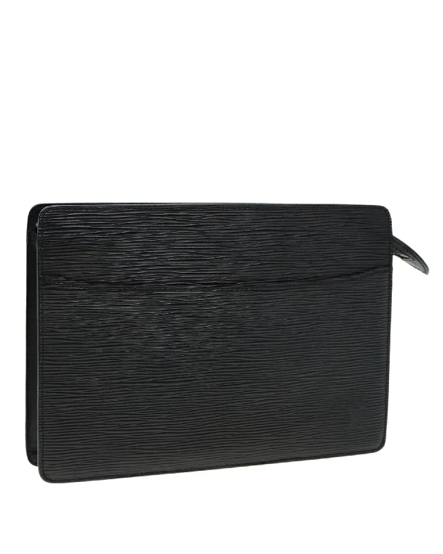 Epi Leather Pochette Clutch Bag