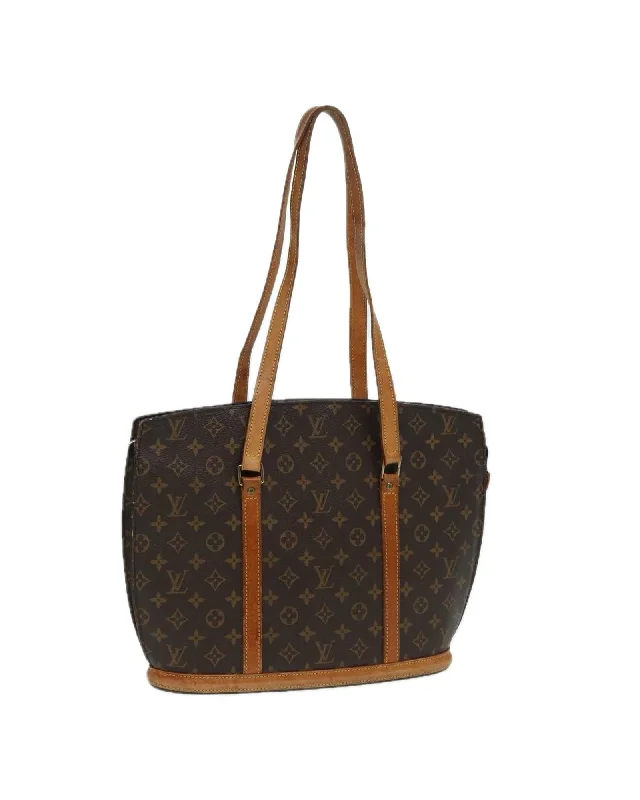 Monogram Canvas Tote Bag with Distinctive Design