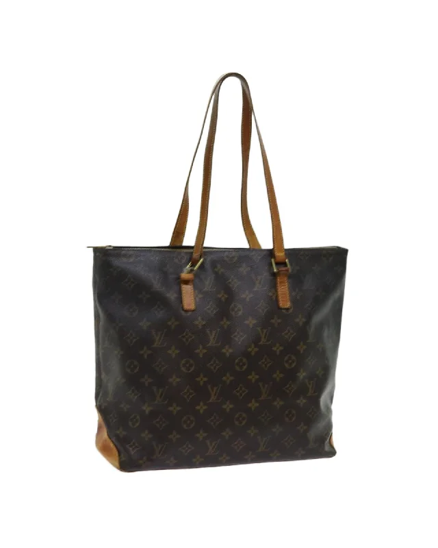 Monogram Canvas Tote Bag with Shoulder Strap and Accessories - France (bs13100)