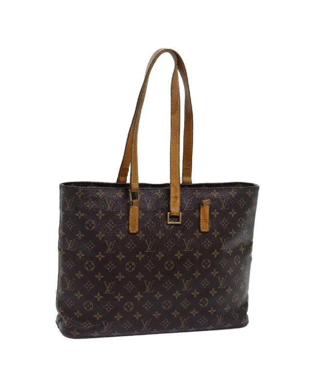 Monogram Canvas Tote Bag with Accessories - French Design