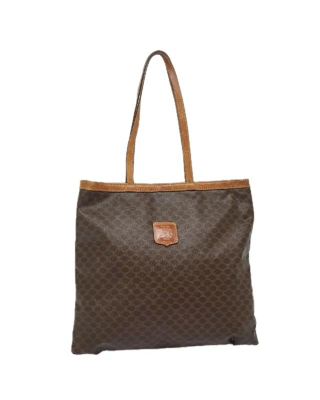 Macadam Canvas PVC Leather Tote Bag