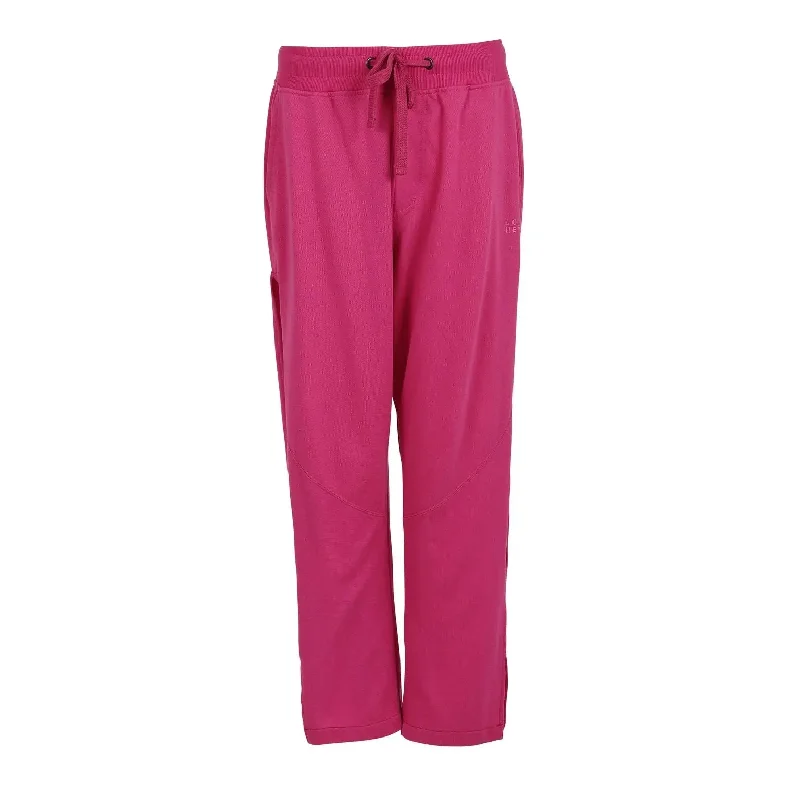 Upcycled Split Jogger in Pink