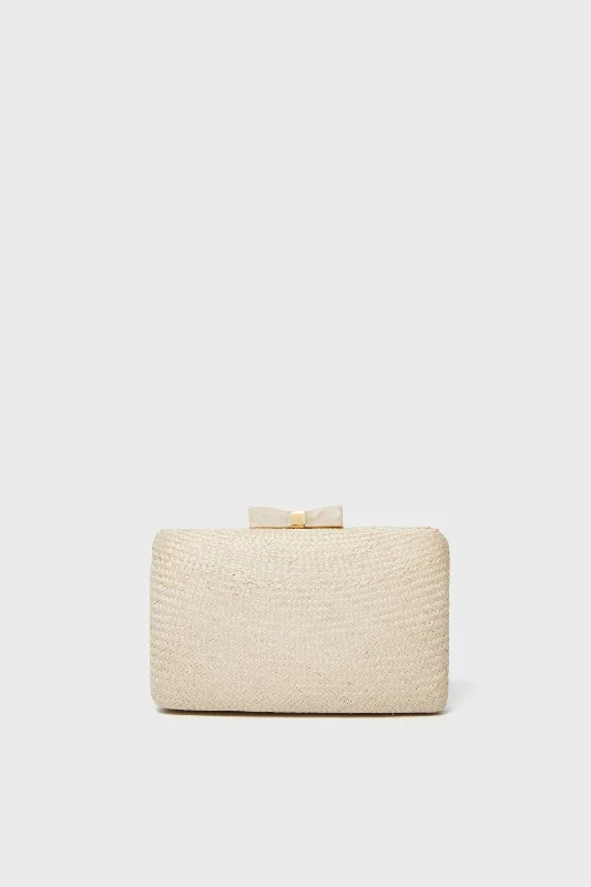 White Eloise Clutch